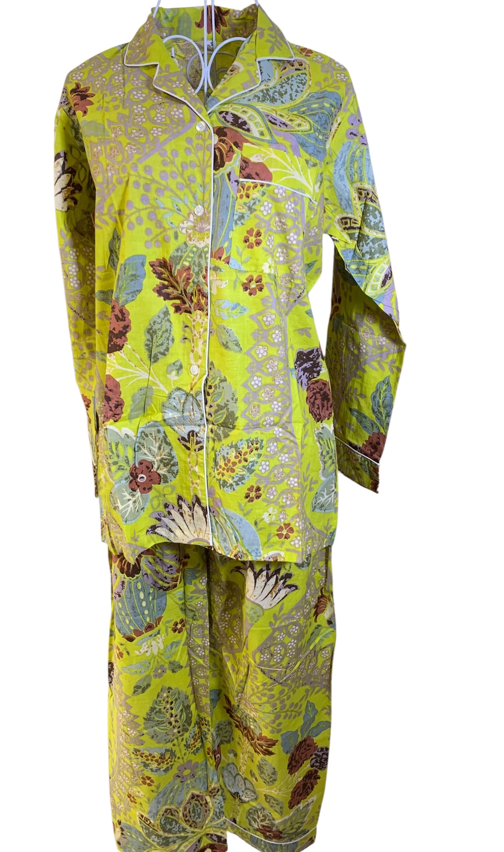 Long PJ's - Moss Green