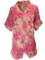 Shorty PJ's - Palm Pink