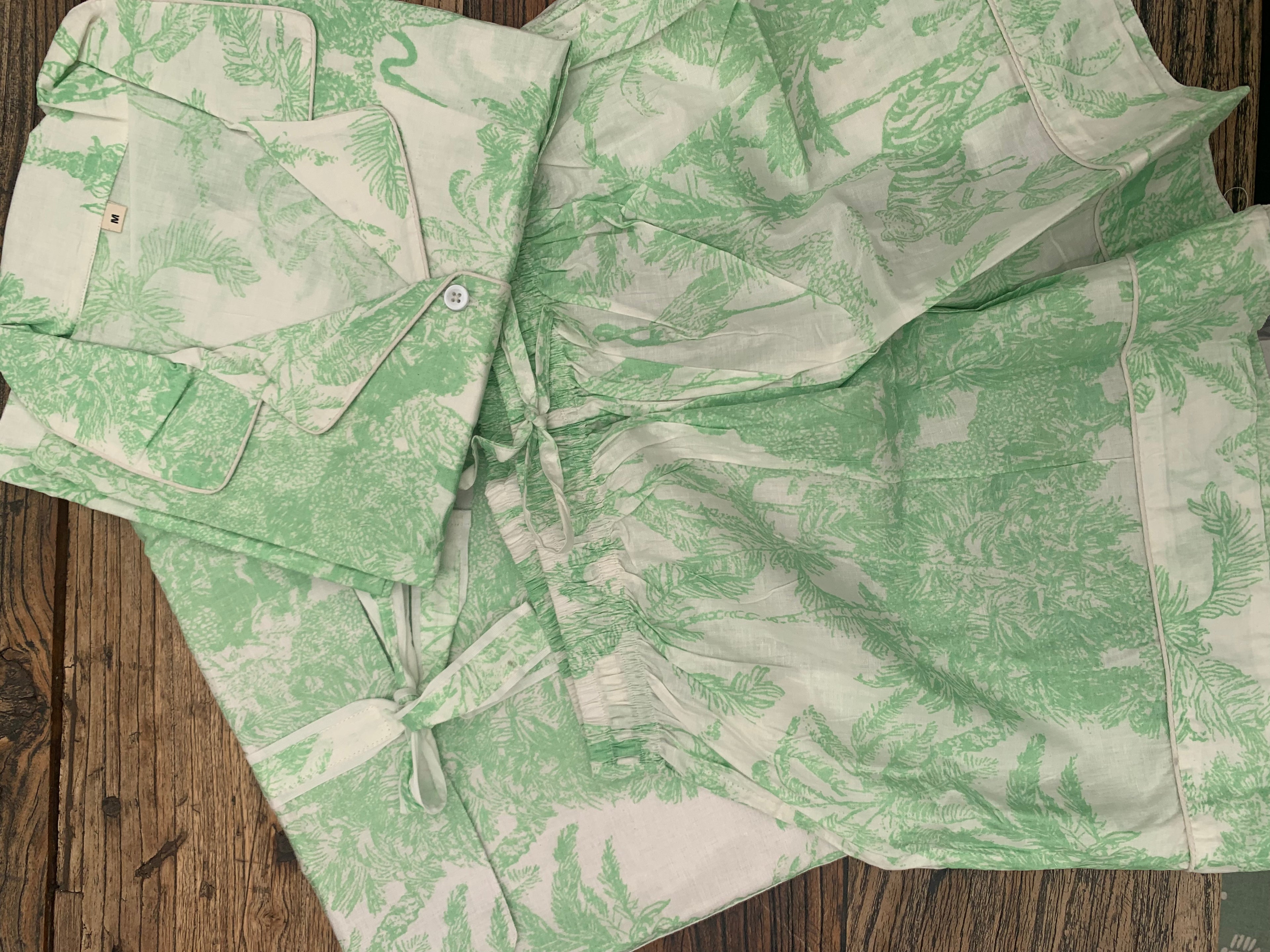 Shorty PJ's - Palm Mint