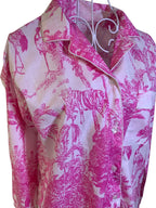 Long PJ's - Palm Pink