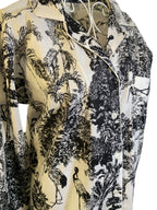 Long PJ's - Palm Black