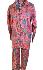 Long PJ's - Salmon Flower