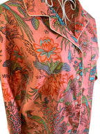 Long PJ's - Salmon Flower