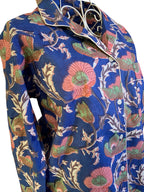 Long PJ's - Blue & Pink Flower