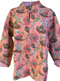 Quilted Reversible Jacket - Pink