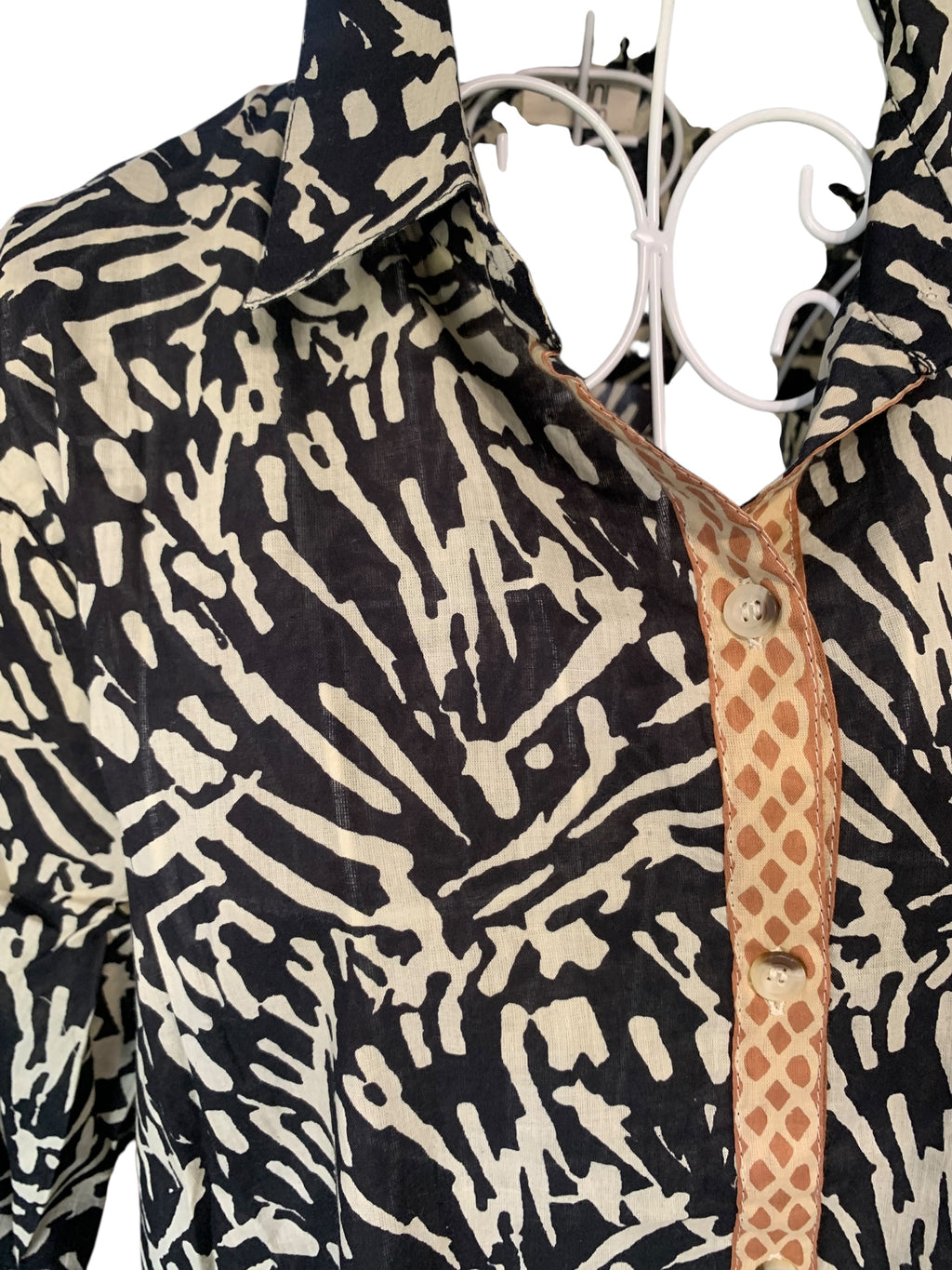 Forest Black Shirt Dress