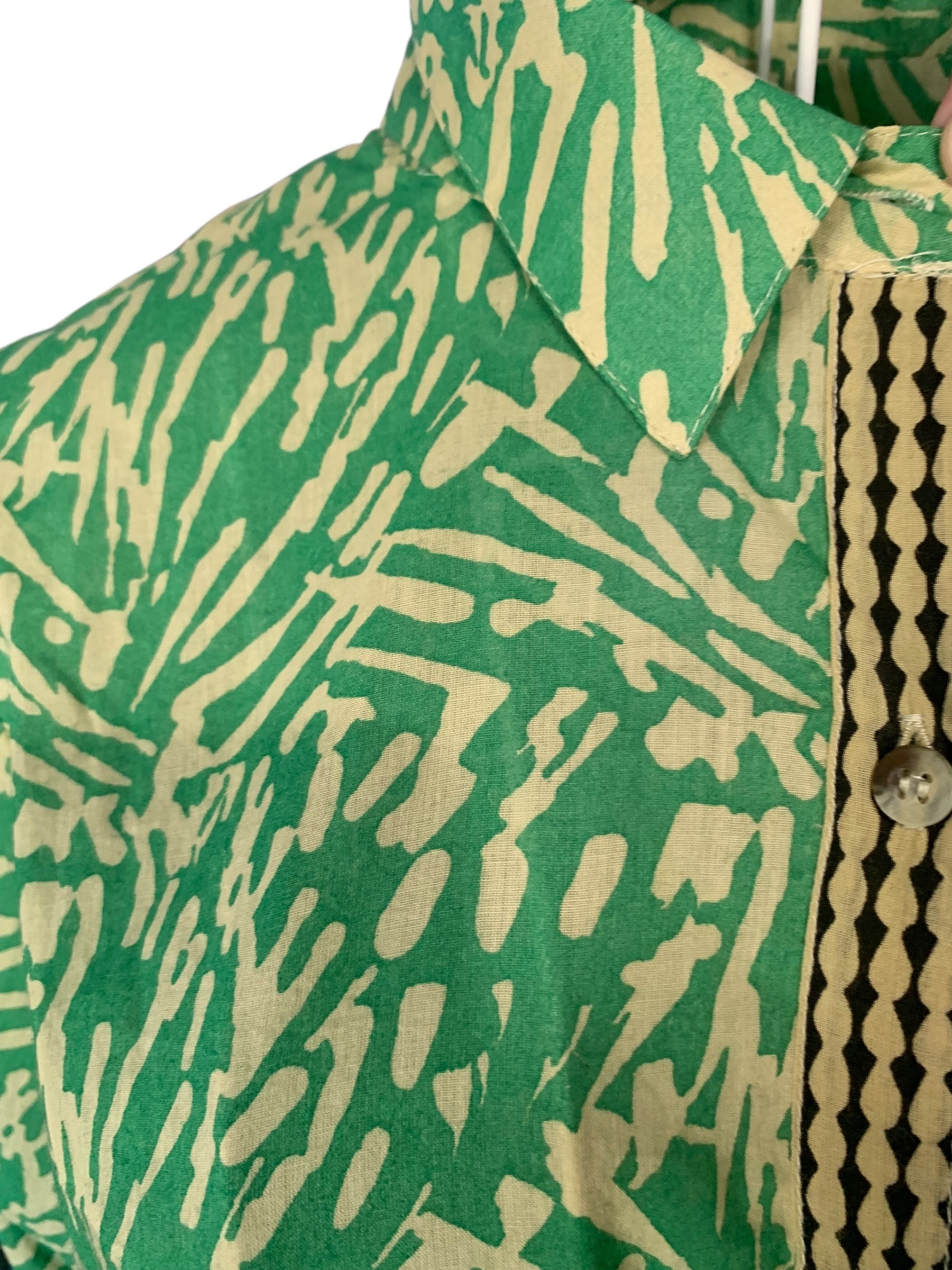 Forest Green Shirt Dress