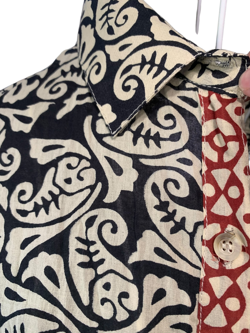 Hawaii Black Shirt Dress