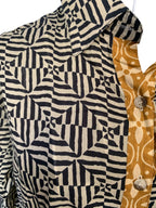 Kalaido Black Shirt Dress