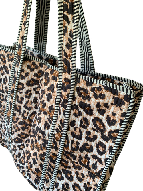 Animal Zip Tote Bag