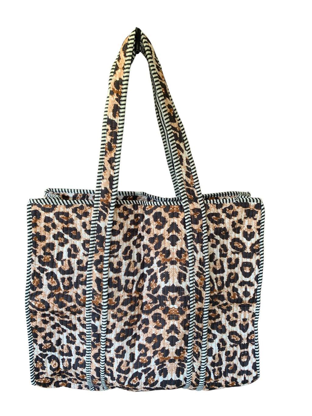Animal Print ZIP Tote Bag