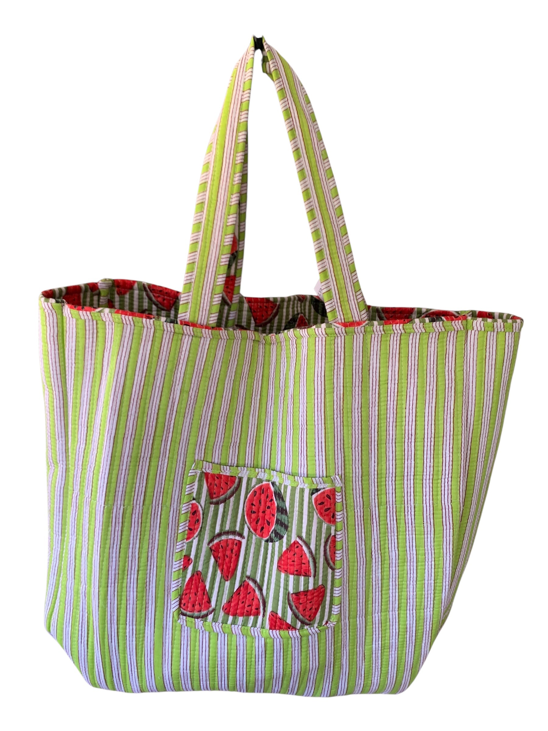 Watermelon Reversible Tote Bag