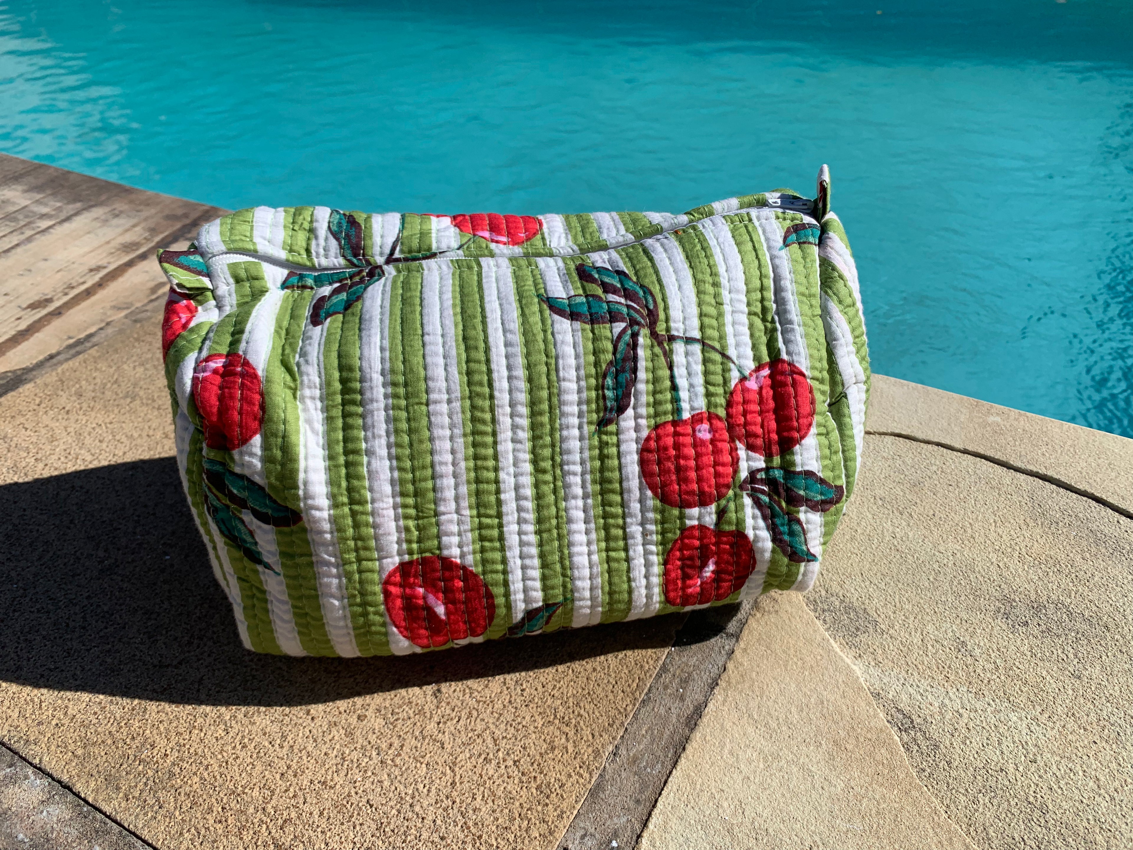 Cherry Cosmetic Bag Set