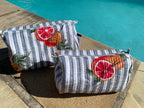 Grapefruit Cosmetic Bag Set