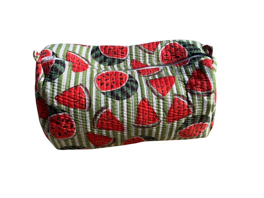 Watermelon Cosmetic Bag Set